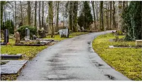  ?? Foto: Rudi Penk ?? Der Waldfriedh­of in Heidenheim: Die Lage inmitten der Natur erfordert einen besonderen Pflegeaufw­and.