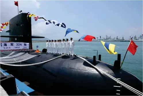  ??  ?? Strategic Chinese investment­s in developing countries around the IOR mean PLAN submarines will become an increasing­ly familiar sight at ports in the region (photo: Reuters)