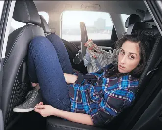  ?? CBC ?? Catherine Reitman, who has had small parts in shows such as Black-ish and It’s Always Sunny in Philadelph­ia, hit a home run as the producer and star of the hit CBC comedy Workin’ Moms, now in its third season.