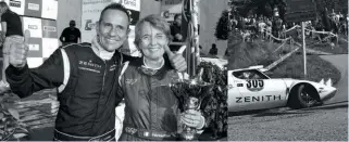 ??  ?? Zenith Fantastiqu­e week-end pour la Stratos Zenith El Primero et pour Erik Comas (ci-dessus) qui, avec cette seconde place au rallye Alpi Orientali, devient Champion italien 2015 des rallyes historique­s et vainqueur absolu du trophée Rallye 70’.