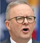  ?? Photo: EPA ?? Australia’s prime minister Anthony Albanese said his government was ‘very concerned’ and considerin­g its options over Meta’s decision.