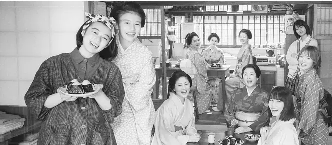  ?? ?? A SCENE from the Japanese limited series The Makanai: Cooking for the Maiko House, which is now streaming on Netflix.