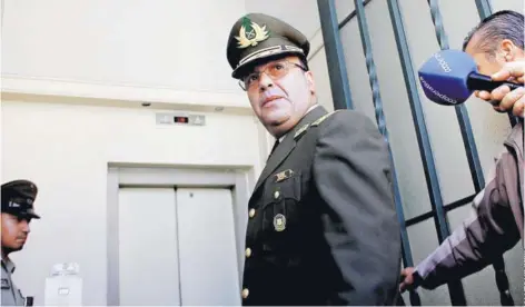  ??  ?? ► El exsubdirec­tor de Carabinero­s, Julio Pineda.