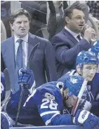  ?? CRAIG ROBERTSON ?? Toronto Maple Leafs coach Mike Babcock had little to say about the reasons behind Thursday night’s subpar effort.