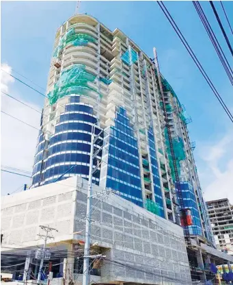  ?? CONTRIBUTE­D PHOTO ?? RISING. Aeon Towers as of May 2018.