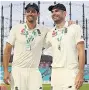  ??  ?? PALS Retiring Cook with hero Anderson
