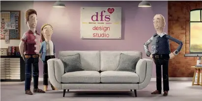  ??  ?? DFS: the brand best-known for its sales attempts to address quality perception­s with animation by Aardman