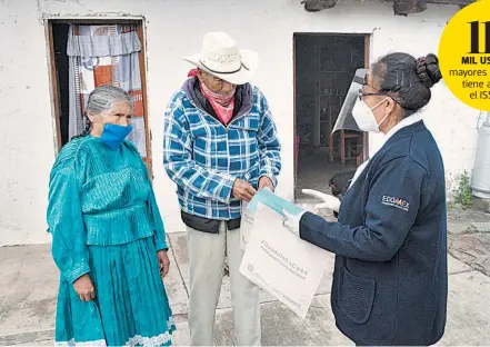  ?? FOTOS: CORTESÍA GEM ?? El ISSEMyM fomenta el apoyo para los adultos mayores en clínicas y hogares.