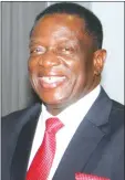  ??  ?? President Mnangagwa