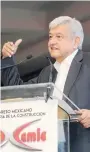  ??  ?? Andrés Manuel López Obrador.