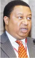  ??  ?? OPEC Sec Gen, Mohammed Sanusi Barkindo