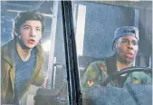  ??  ?? “Master of None” co-writer Lena Waithe (right) stars as Wade’s friend Aech in “Ready Player One.”   