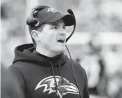  ?? CHARLES LECLAIRE USA TODAY Sports ?? Ravens defensive coordinato­r Mike Macdonald is taking over the Seahawks; he’ll be the NFL’s youngest head coach.