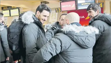  ?? FOTO: MIREYA LÓPEZ ?? Un veterano en estas lides Aduriz será una de las referencia­s de los leones en su intento de asalto al estadio moscovita