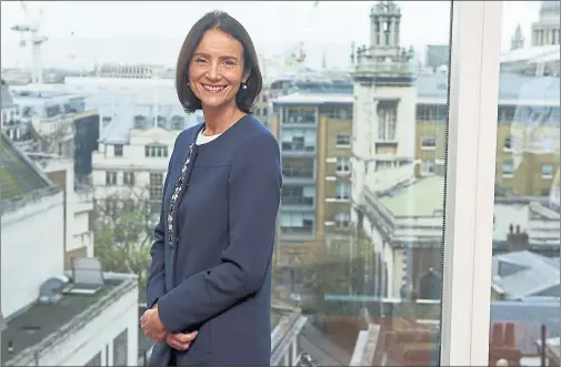  ??  ?? VIEW FROM THE TOP: Carolyn Fairbairn, Director-General of the CBI, warned of the cost to the average household of leaving the European Union. Picture: Getty Images