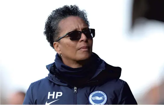  ?? ?? Albion head coach Hope Powell faces a rebuild this summer