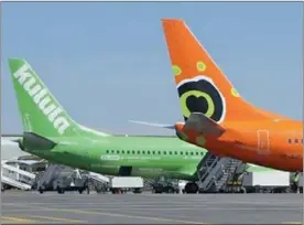  ??  ?? COST CUTTER: 1Time founders Glen Orsmond and Rodney James are hoping to give other low-cost airlines like kulula and Mango a run for their money with their new airline Skywise.