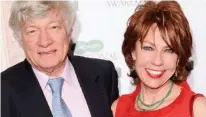  ??  ?? Warmest terms: Geoffrey Robertson and Lette