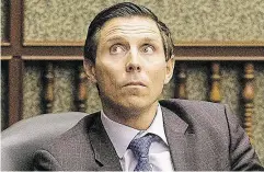  ?? CHRIS YOUNG / THE CANADIAN PRESS ?? Former Ontario PC Leader Patrick Brown seemed to be leaving public life behind after quitting as leader.