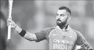  ??  ?? Virat Kohli