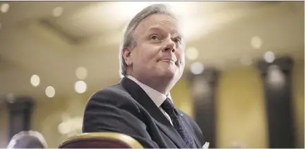  ?? CHRIS YOUNG/THE CANADIAN PRESS FILES ?? Bank of Canada governor Stephen Poloz says Quebec’s policies helped raise prime-age female workforce participat­ion to about 87 per cent, which boosted the province’s economy.