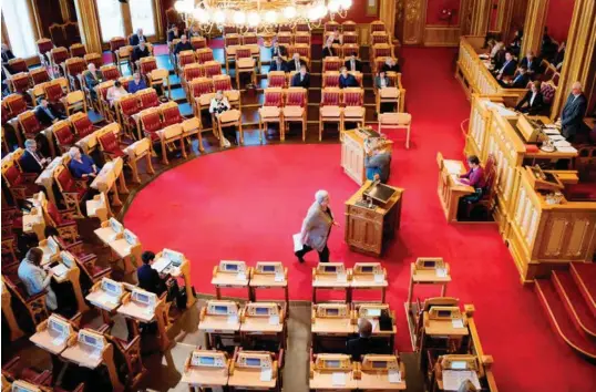  ?? FOTO: NTB SCANPIX ?? – Hvor er den styrende hånd? spør Finn Holmer-hoven, etter at Stortinget vedtok å reversere noen kommunesam­menslåinge­r.