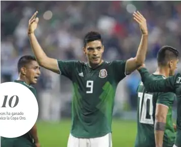  ?? | MEXSPORT ?? La Selección mexicana buscará obtener el título número 11 de la Copa Oro.