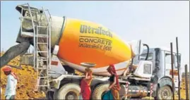  ?? REUTERS ?? UltraTech’s board also agreed to issue a letter of comfort to Binani Industries, committing ₹7,266 crore funding, as the Braj Binaniled firm seeks to stop insolvency proceeding­s of the cement unit