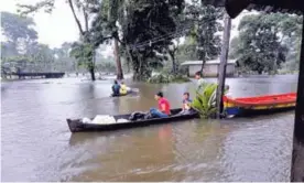  ?? CNE. ?? La zona de Talamanca es una de las más afectadas por las lluvias.