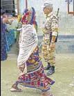  ?? AP FILE ?? A villager visits the local centre to check her name in the final list of the NRC in Assam on August 31.