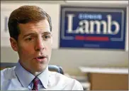  ?? KEITH SRAKOCIC / AP ?? Conor Lamb is the Democratic candidate for the March 13 special election in Pennsylvan­ia’s 18th Congressio­nal District.