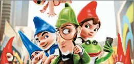  ?? PARAMOUNT PICTURES PHOTOS ?? Johnny Depp voices the title character in “Sherlock Gnomes.”