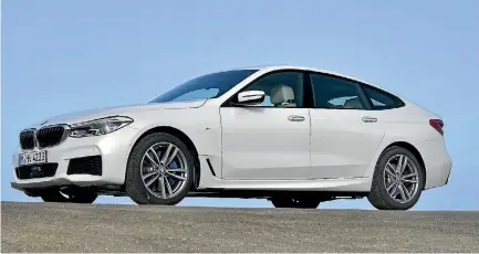  ?? SUPPLIED ?? The new BMW 6-Series Gran Turismo, soon to be launched in New Zealand