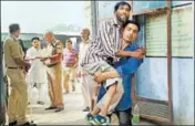  ?? PTI PHOTO ?? Voters arrive at a polling station in Kairana during the Lok Sabha byelection on Monday.