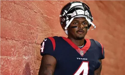  ?? Photograph: Kelvin Kuo/AP ?? Deshaun Watson has denied the allegation­s against him.