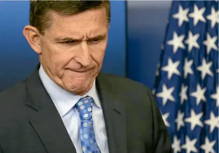  ??  ?? Former United States national security adviser Michael Flynn was allegedly involved in a plan to kidnap an exiled Turkish Muslim cleric and deliver him to Turkey in exchange for millions of dollars.