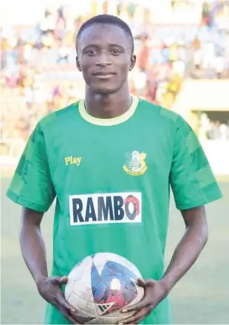  ?? ?? Kano Pillars youngster, Yusuf Abdullahi ‘Tsamage’