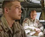  ?? Sony Pictures ?? Joe Alwyn, left, and Vin Diesel star in “Billy Lynn’s Long Halftime Walk,” directed by Ang Lee.
