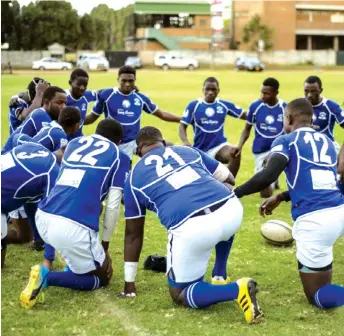  ??  ?? Mutare Sports Club ready to give visiting Old Miltonians a good run for their money tomorrow