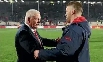  ?? PHOTO: GETTY IMAGES ?? Warren Gatland was stung by criticism from Sean O’Brien.