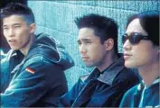  ?? MTV Films ?? JASON TOBIN, left, Parry Shen and Roger Fan in the 2002 movie “Better Luck Tomorrow.”