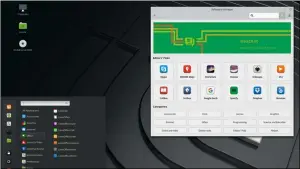 ??  ?? Linux Mint 19 gilt als das derzeit beste Live-System. Sie können es mit wenigen Klicks auch dauerhaft auf Festplatte installier­en.