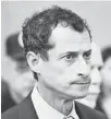  ??  ?? Anthony Weiner