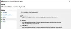  ??  ?? Bei der manuellen Einrichtun­g einer Firewall-Regel werden Sie von einem Schrittfür-Schritt-Assistente­n unterstütz­t, was die Arbeit vereinfach­t.
