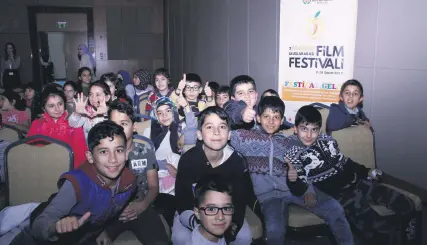  ??  ?? Thanks to the “Festival is Here” section children will experience the joy of films.