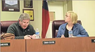  ?? / Kevin Myrick ?? School board members talked about a facilities updates for student athletes in Cedartown and Rockmart last week.