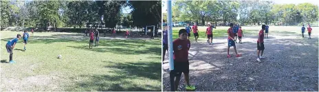  ??  ?? SEDES. Los partidos se juegan en varias canchas de La Ceiba. PREMIO. Los que sean campeones competirán a nivel nacional