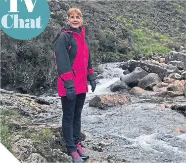  ??  ?? Darcey Bussell explores the wild Scottish coast in her new travel series