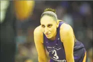  ?? Icon Sportswire via Getty Images ?? Diana Taurasi said her love of basketball and the hard work she put in the last two years brought her back into the fold for this unusual season.