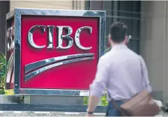  ?? PETER J. THOMPSON / NATIONAL POST ?? CIBC says it is seeking Toronto Stock Exchange approval of a normal course issuer bid to buy back up to eight million of its common shares over the next 12 months.